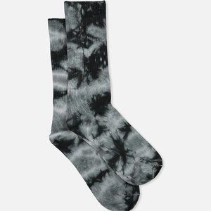 Single Pack Active Socks TIE DYE Black